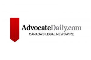 Advocate Daily Canada's Legal Newswire Logo
